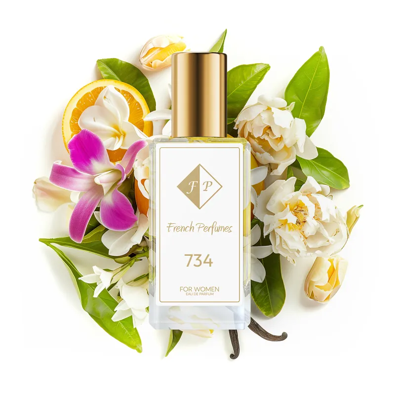 Francúzske parfémy č.  734 (Veľkosť: 33ml)