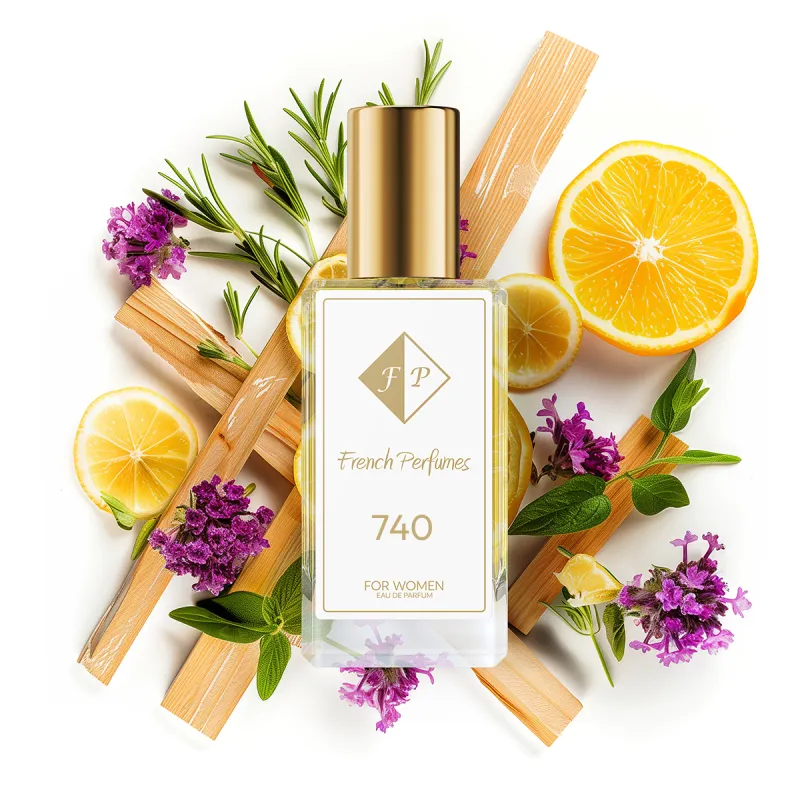 Francúzske parfémy č.  740 (Veľkosť: 60ml)